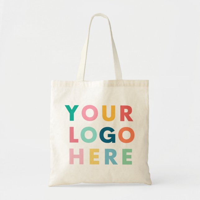 Tote Bag Logo personnalisé pour les petites entreprises et  (Devant)