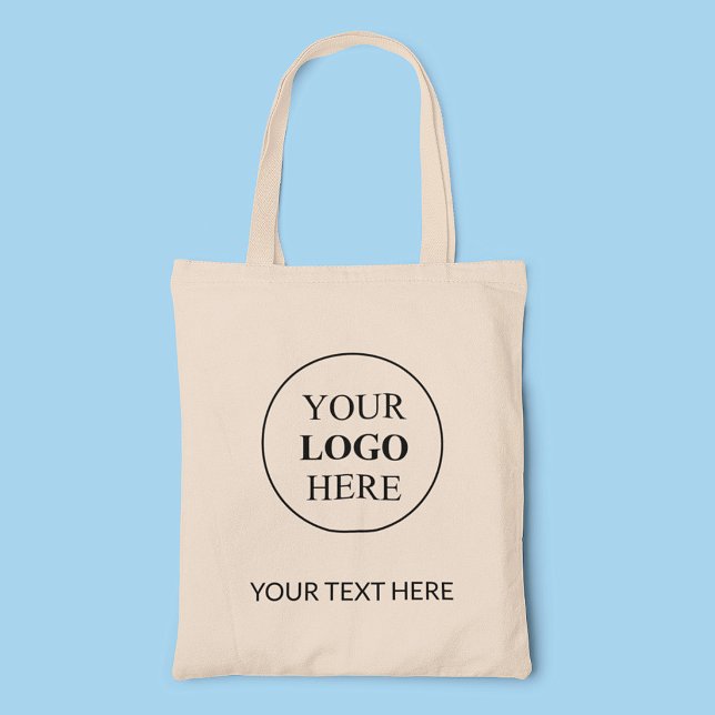 Tote Bag Logo promotionnel personnalisé – Aucune commande m (Créateur téléchargé)