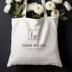 Tote Bag Logo promotionnel personnalisé minimaliste
