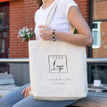 Tote Bag Logo promotionnel personnalisé minimaliste simple<br><div class="desc">Pour toute autre personnalisation ou tout autre élément correspondant,  n'hésitez pas à me contacter à l'adresse yellowfebstudio@gmail.com</div>