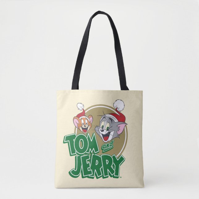 Tote Bag Logo Tom et Jerry Holiday (Devant)