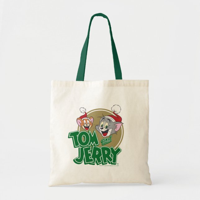 Tote Bag Logo Tom et Jerry Holiday (Devant)