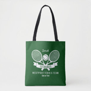Tote Bag Logo vert fait sur commande personnalisé par boule