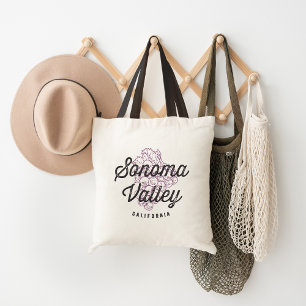Tote Bag Logo Vintage Sonoma Valley California