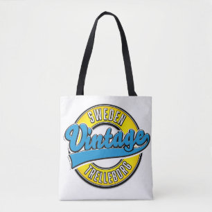 Tote Bag Logo vintage Trelleborg Suède