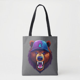 Tote Bag Logo YouTube Zabooba Gaming – Ours en colère propu
