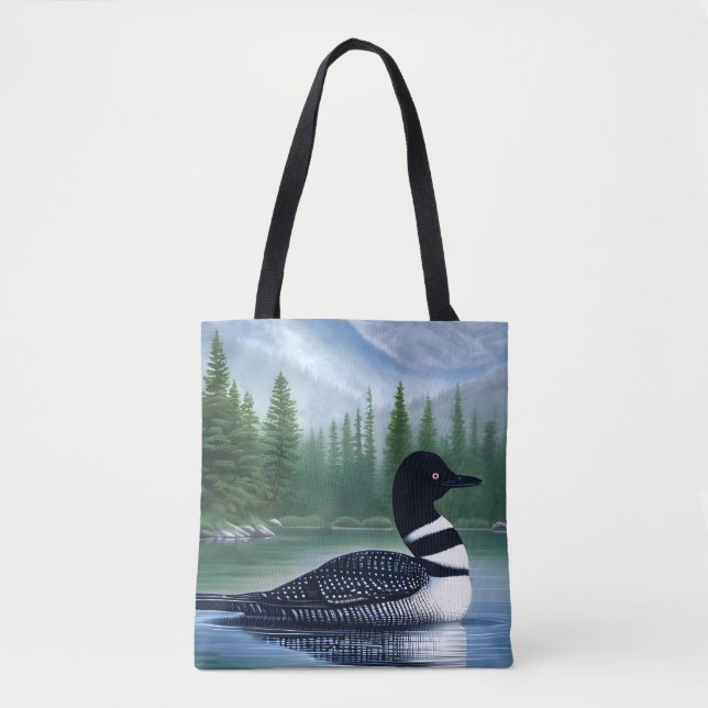 Tote Bag Loin sauvage du Nord Majestic (Devant)