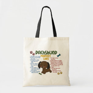 Tote Bag Lois 4 de propriété de teckel