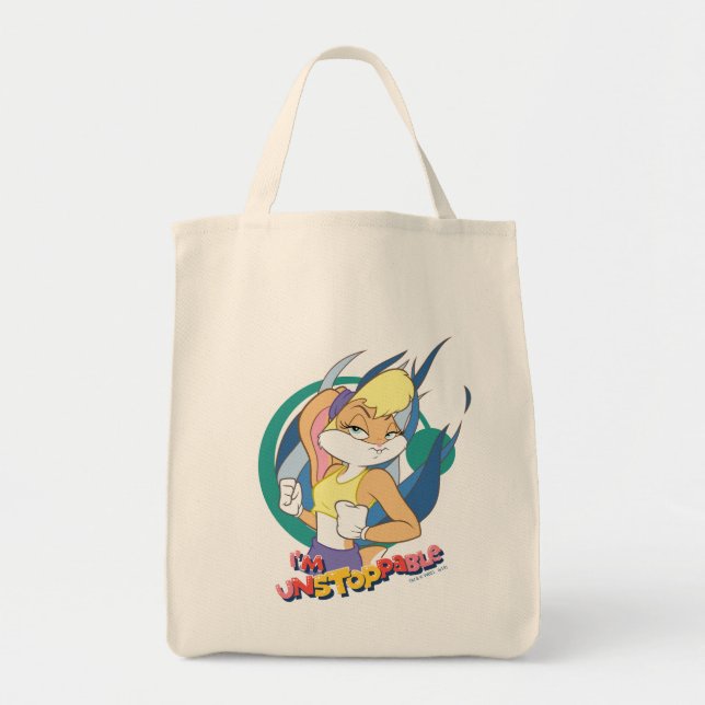 Tote Bag Lola Bunny "Je ne peux pas arrêter" (Devant)