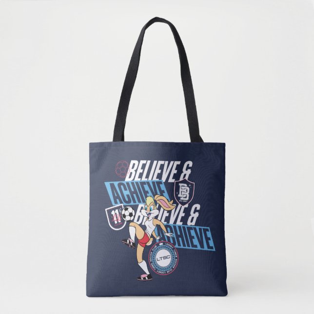 Tote Bag Lola Bunny LOONEY TUNES™ Soccer Club Graphic (Devant)