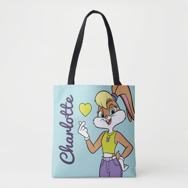 Tote Bag Lola Finger Heart (Devant)
