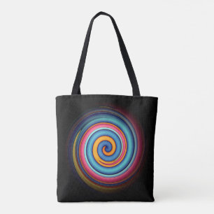 Tote Bag Lollipop Abstraite