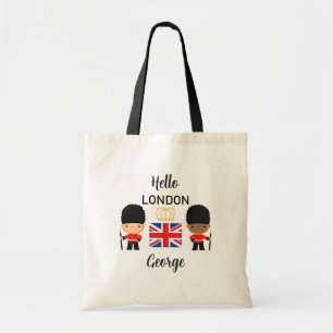 Tote Bag London Guards Nom de la peau mixte Angleterre