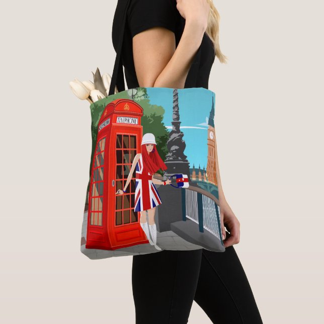 Tote Bag Londres Calling (De près)