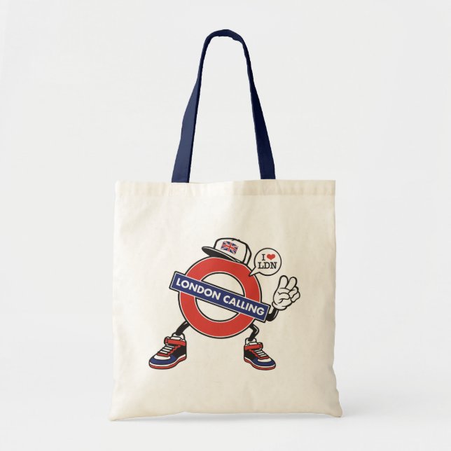 Tote Bag Londres Calling (Devant)