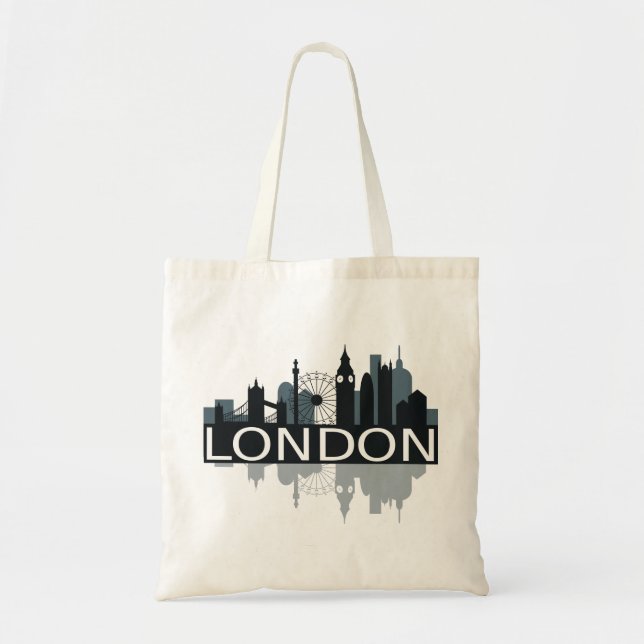 Tote Bag Londres Skyline (Devant)
