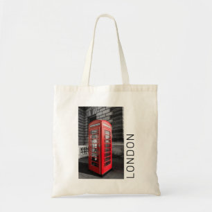 Tote Bag Londres Téléphone Vintage Box UK Rétro Téléphone