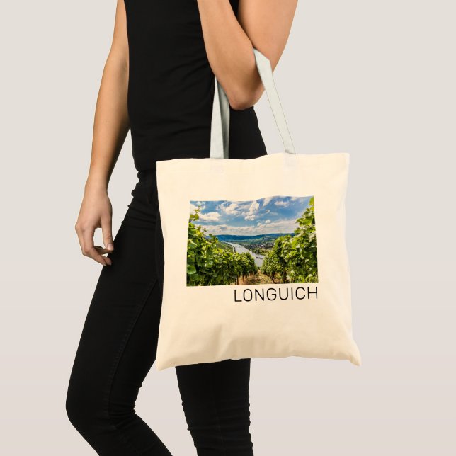 Tote Bag Longuich Moselle Vignoble Panorama Allemagne (Devant (produit))