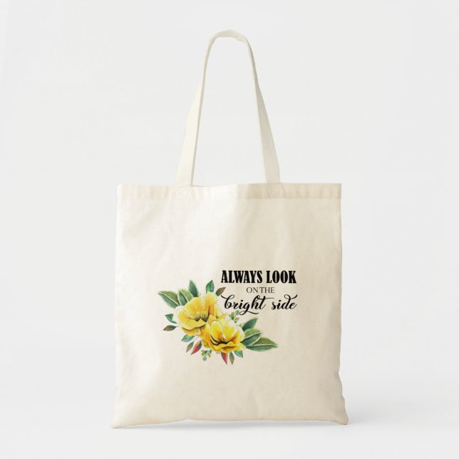 TOTE BAG LOOK D'ALWAYS SUR LE QUOTA DU BRIGHT SIDE (Devant)