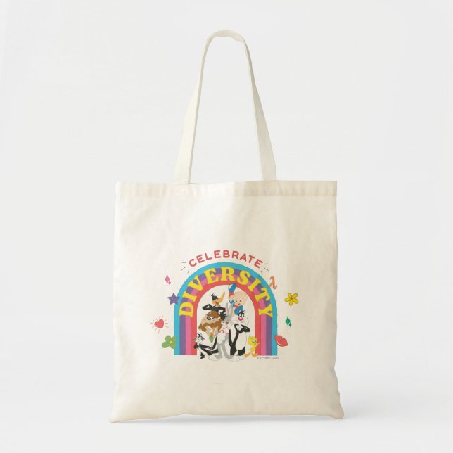 Tote Bag LOONEY TUNES™ - Célébration de la fierté de la div (Devant)