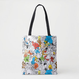 Tote Bag LOONEY TUNES™ Color Pop Motif