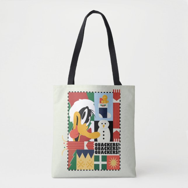 Tote Bag LOONEY TUNES™ DAFFY DUCK™ Vacances (Devant)