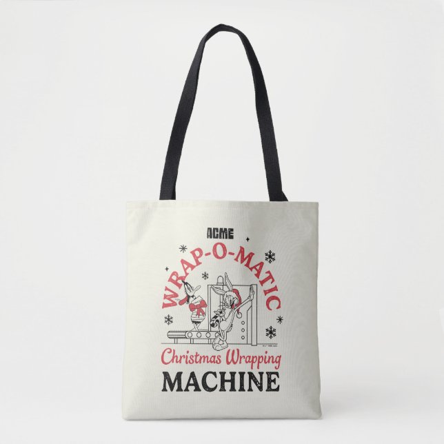 Tote Bag LOONEY TUNES™ | Machine à envelopper ACME-O-Matic (Devant)