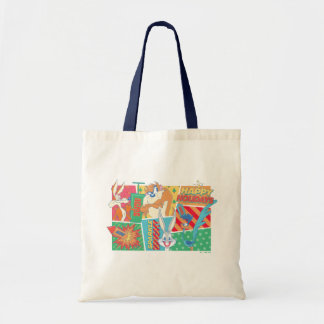 Tote Bag LOONEY TUNES™ | Motif Joyeuses Fêtes