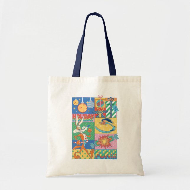 Tote Bag LOONEY TUNES™ | Plaisir des Fêtes (Devant)