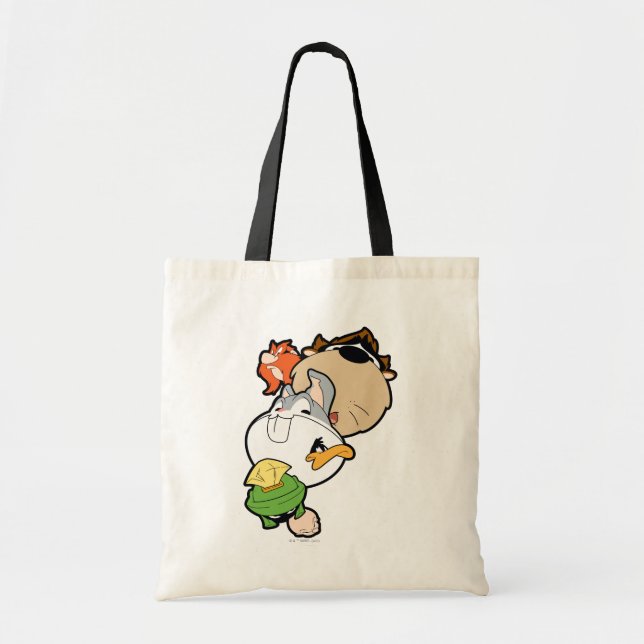 Tote Bag LOONEY TUNES™ Têtes massives stylisées (Devant)
