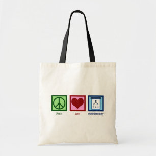Tote Bag L'ophtalmologie de l'amour pour la paix