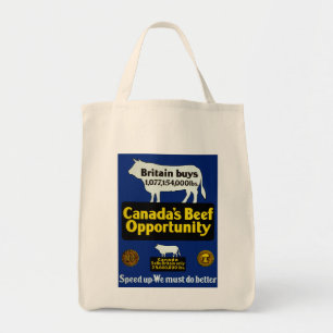 Tote Bag L'opportunité du boeuf canadien