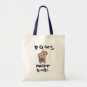 Tote Bag L'original, un seul et unique Poms Pas de Bombes S