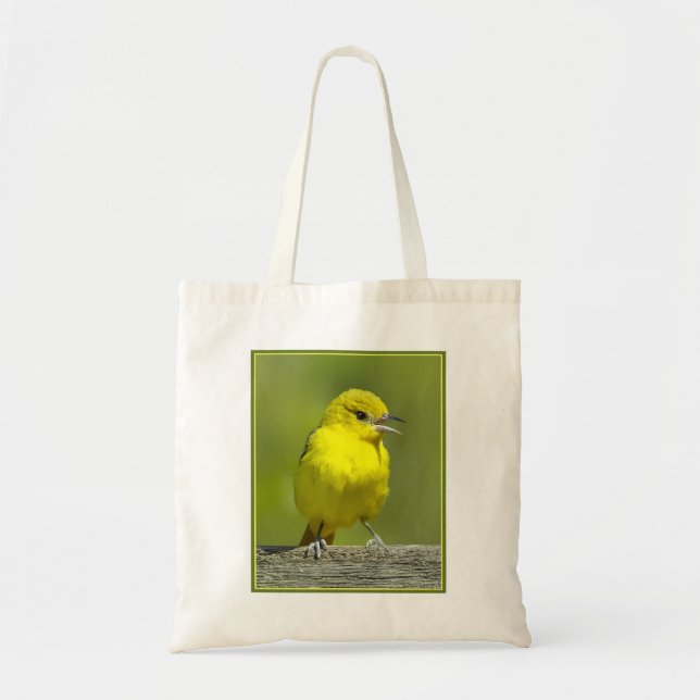 Tote Bag Loriole de verger - Photographie originale (Devant)