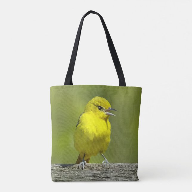 Tote Bag Loriole de verger - Photographie originale (Dos)