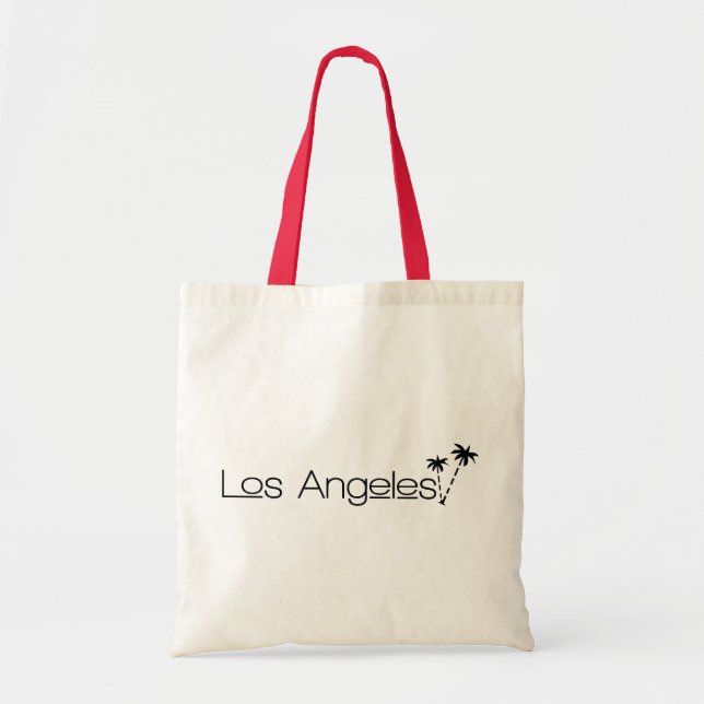 Tote Bag Los Angeles City Angels Palm Trees au Paradis (Devant)