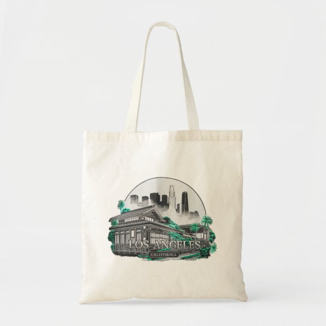 Tote Bag Los Angeles City Californie USA (Devant)