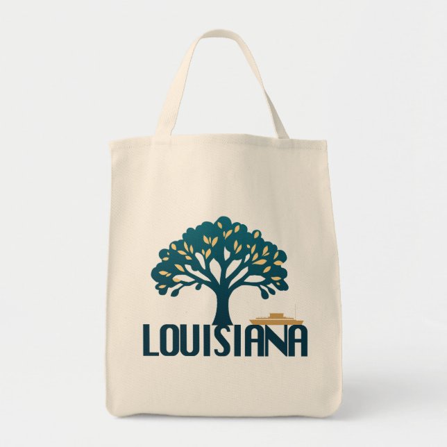 Tote Bag Louisiane États-Unis d'Amérique (Devant)