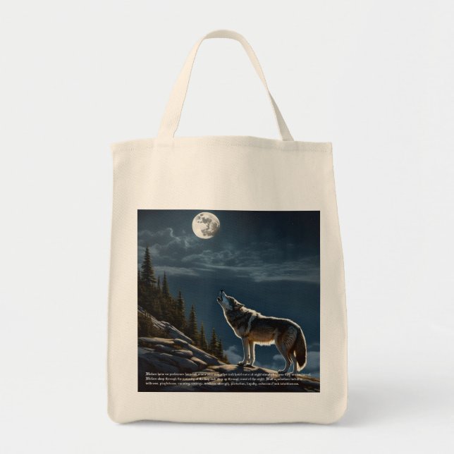Tote Bag Loup (Devant)