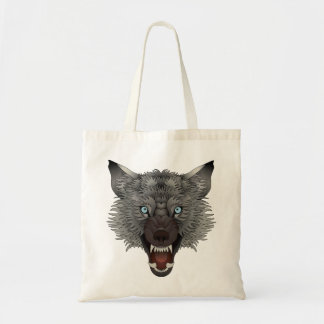 Tote Bag loup foncé