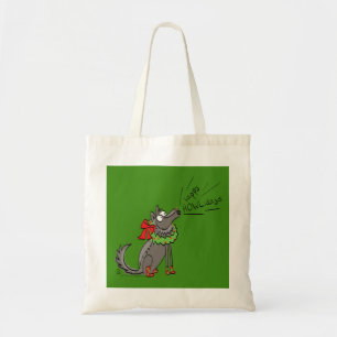 Tote Bag Loup Noël Funny Mignonnes Enfants