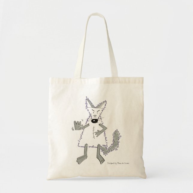Tote Bag Loup y es-tu ? (Devant)