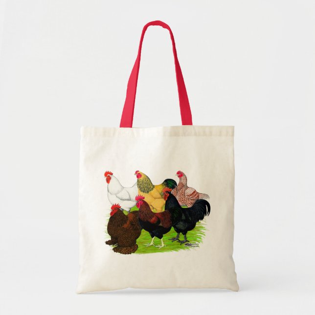 Tote Bag Lourd ajout de coq (Devant)