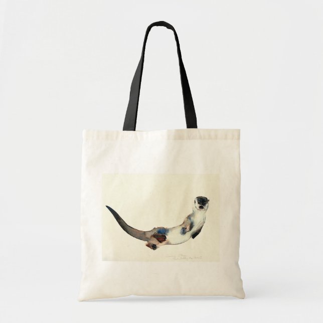 Tote Bag Loutre curieuse 2003 (Devant)