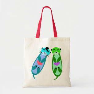 Tote Bag Loutre et ami #2 d'Elvis