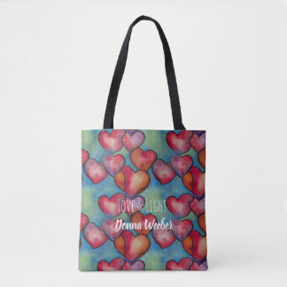Tote Bag Love and Light Fourre-tout