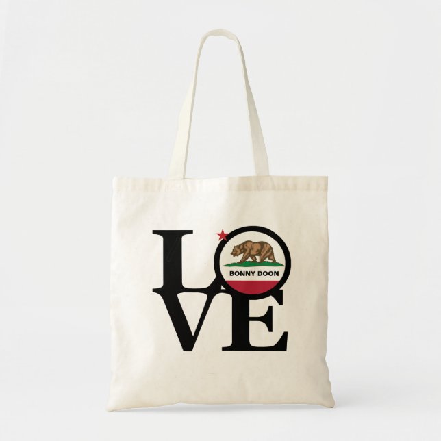 Tote Bag LOVE Bonny Doon Fourre-tout (Devant)