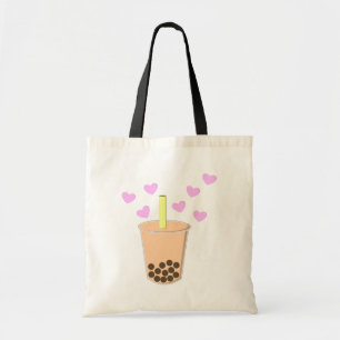 Tote Bag Love Bubble Tea
