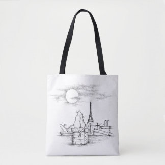 Tote Bag Love Cats