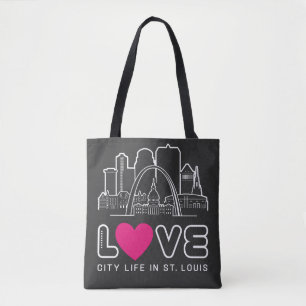 Tote Bag Love City Life à St. Louis Missouri
